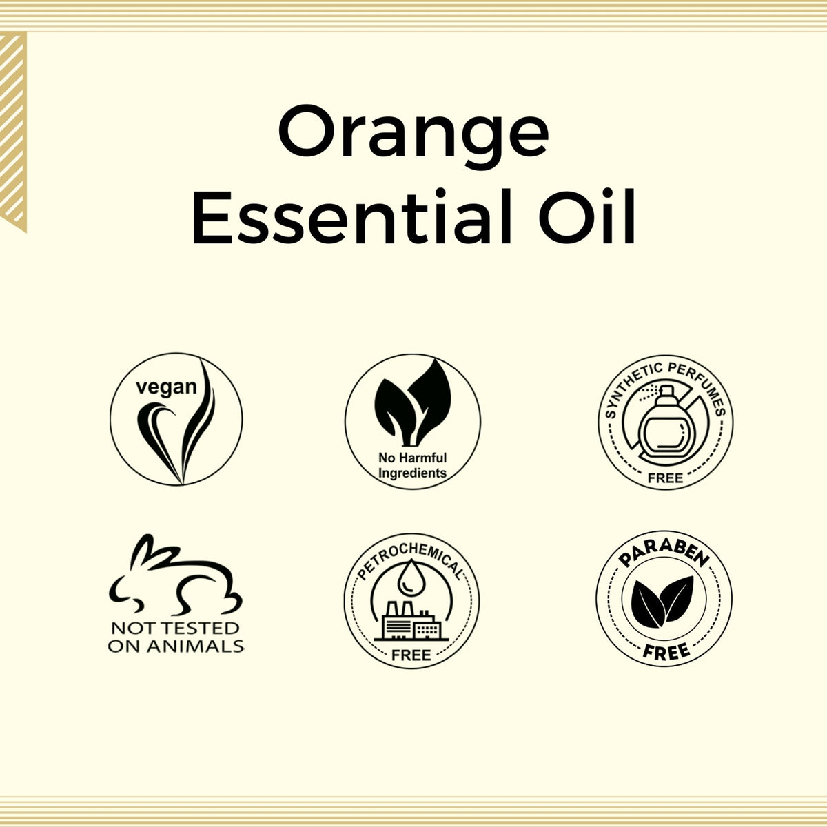 Aroma Treasures Orange Essential Oil bottle with orange slices, highlighting natural citrus scent and aromatic therapy benefits.
