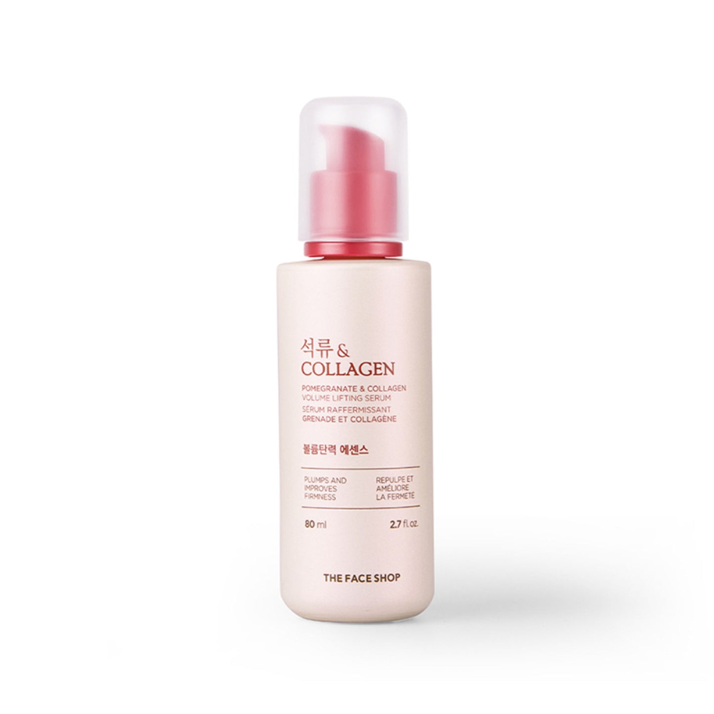 The Face Shop Pomegranate And Collagen Serum, With 10% Collagen & Hyaluronic Acid, For Skin Firming