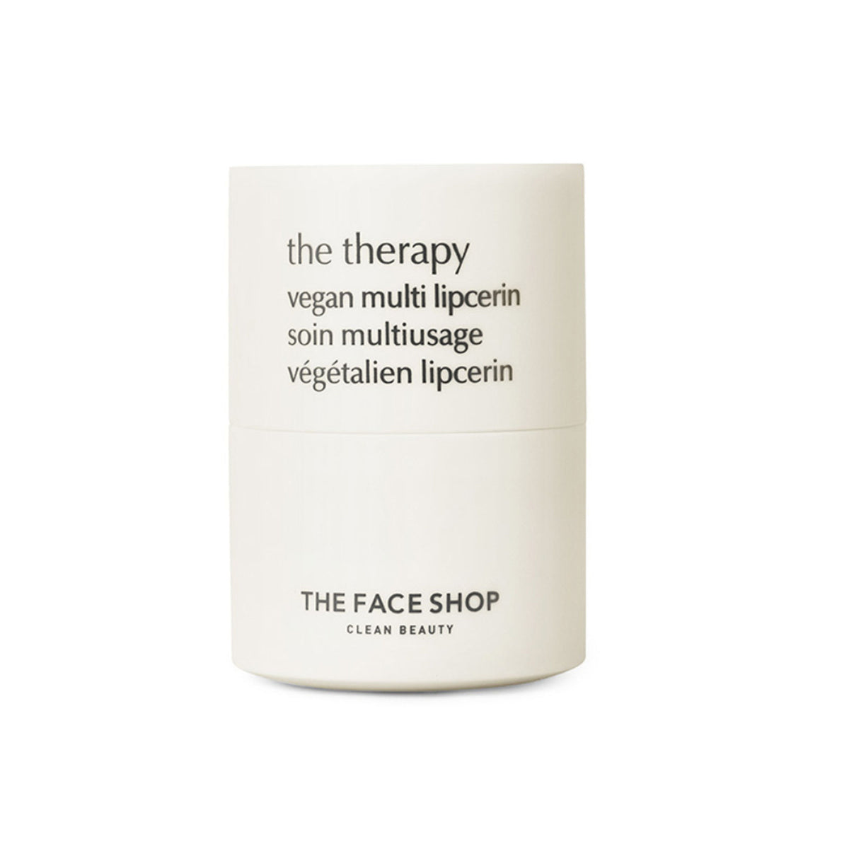 The Face Shop Vegan Korean Lipcerin - Lip Mask, Glowy Balm, Lip Scrub & Plumping Gloss in one