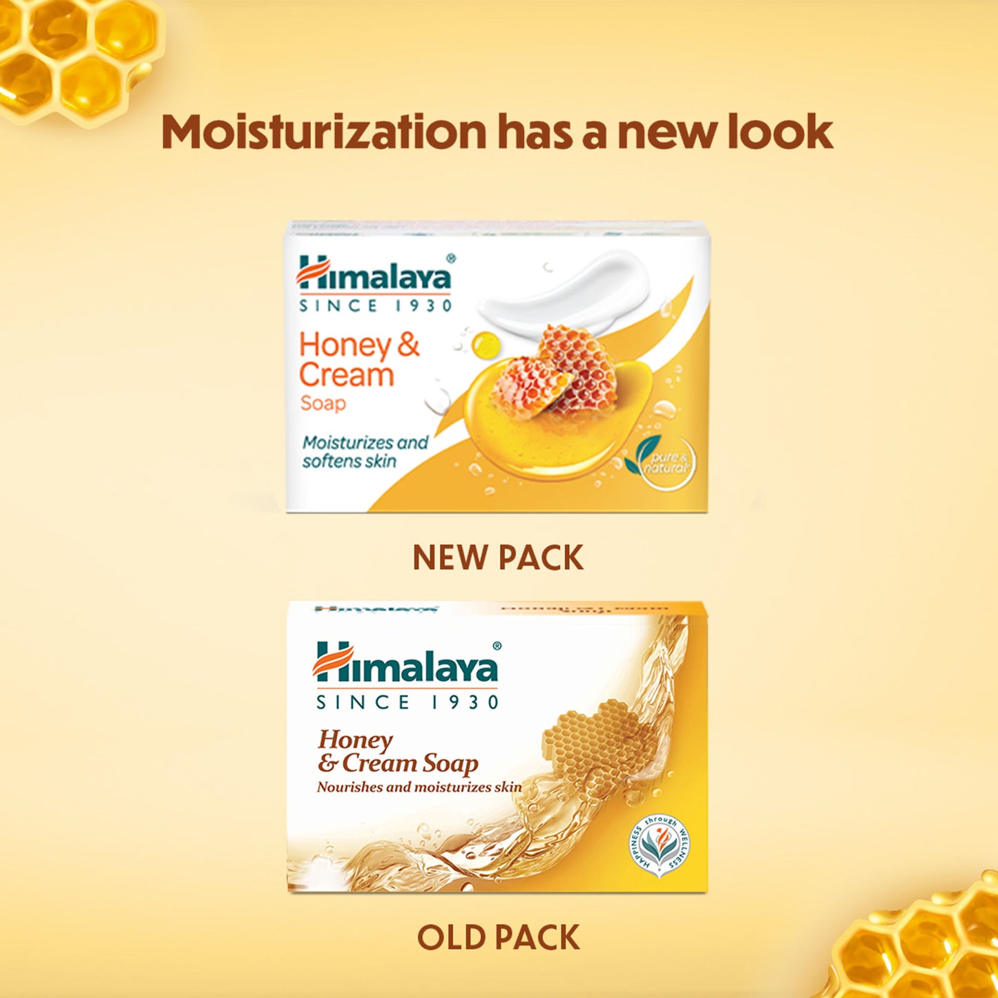 Himalaya Cream And Honey Nourishing Soap