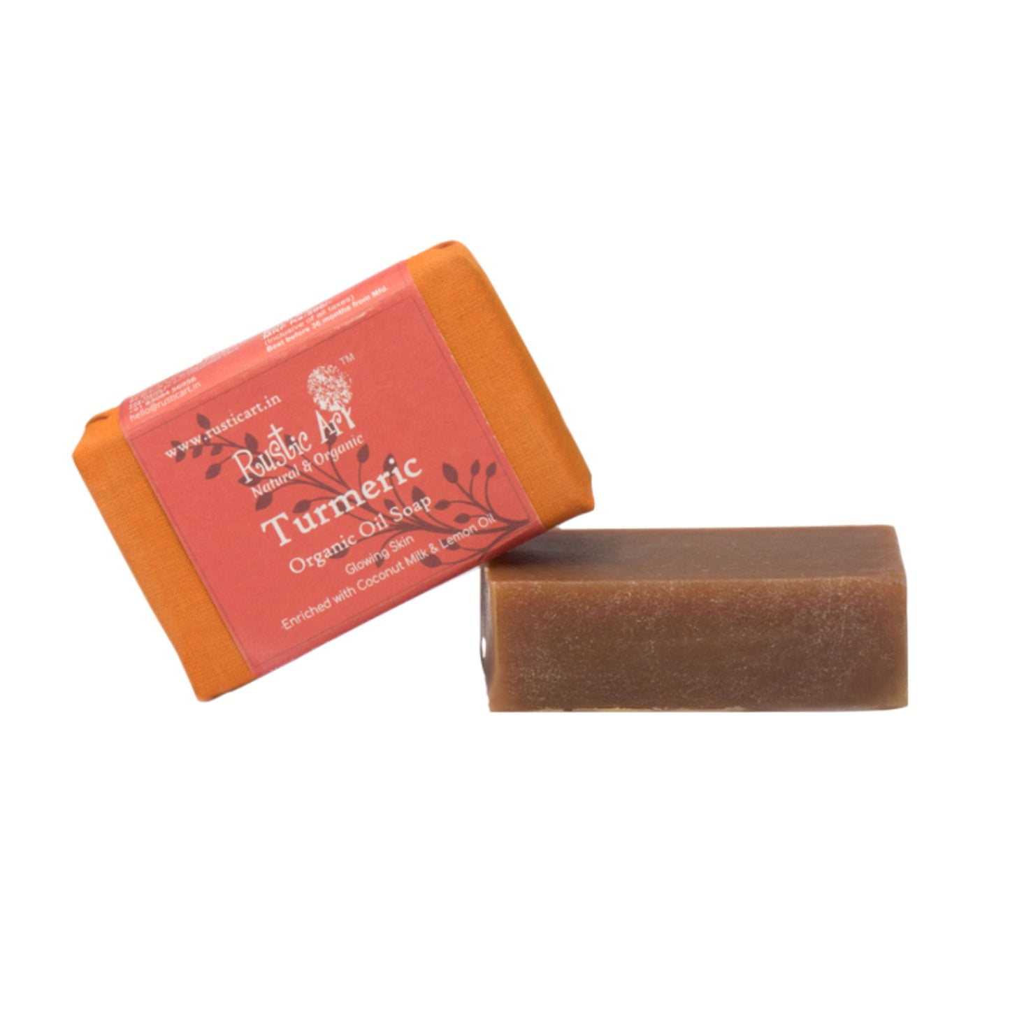 Rustic Art Organic Turmeric Soap