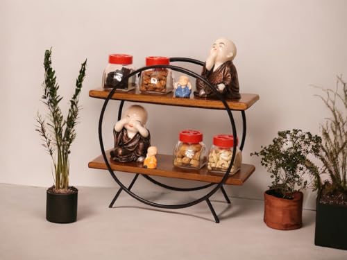 Vesta Homes Circular Home and Kitchen Organizer Rack