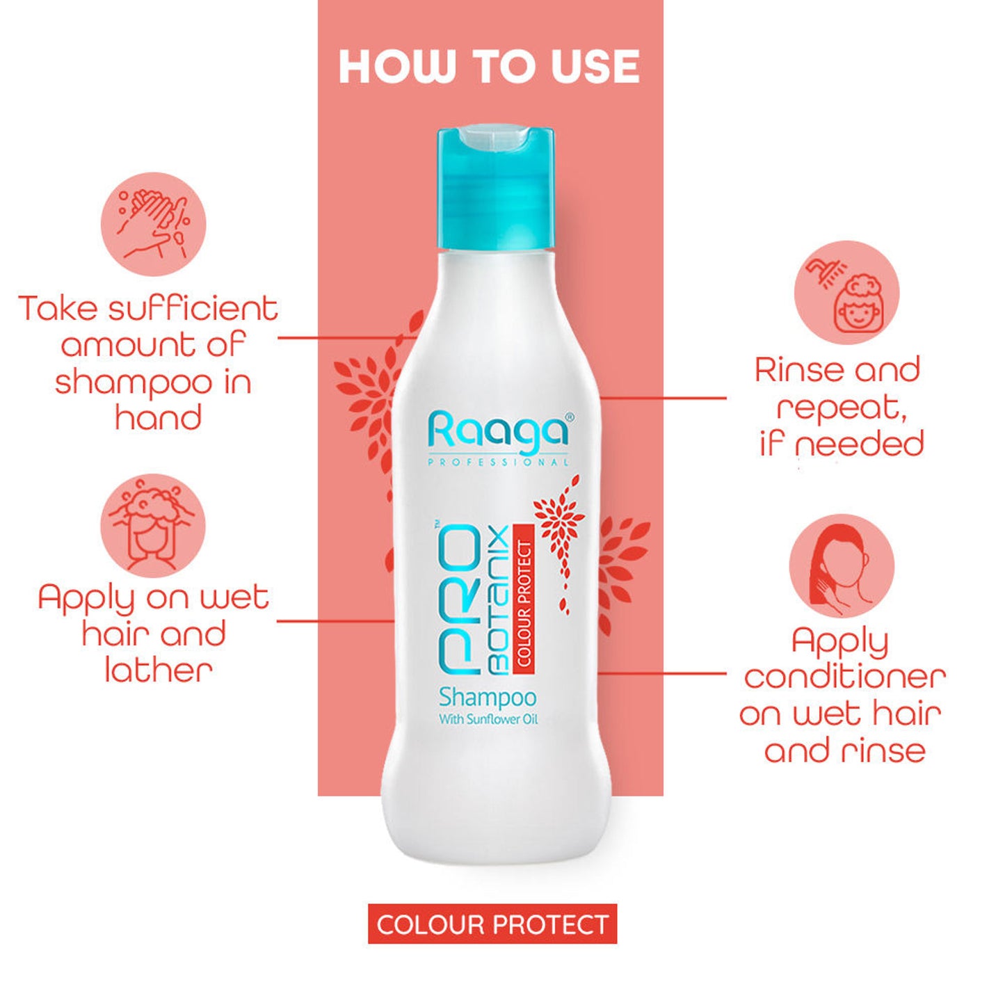 Raaga Professional PRO Botanix Colour Protect Shampoo