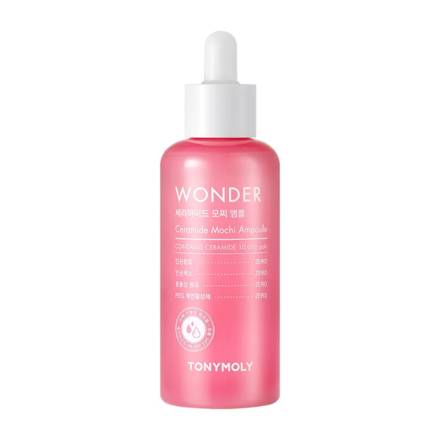 TONYMOLY Korean Wonder Ceramide Mochi Serum to Moisturize, Firm & Brighten Dry Skin