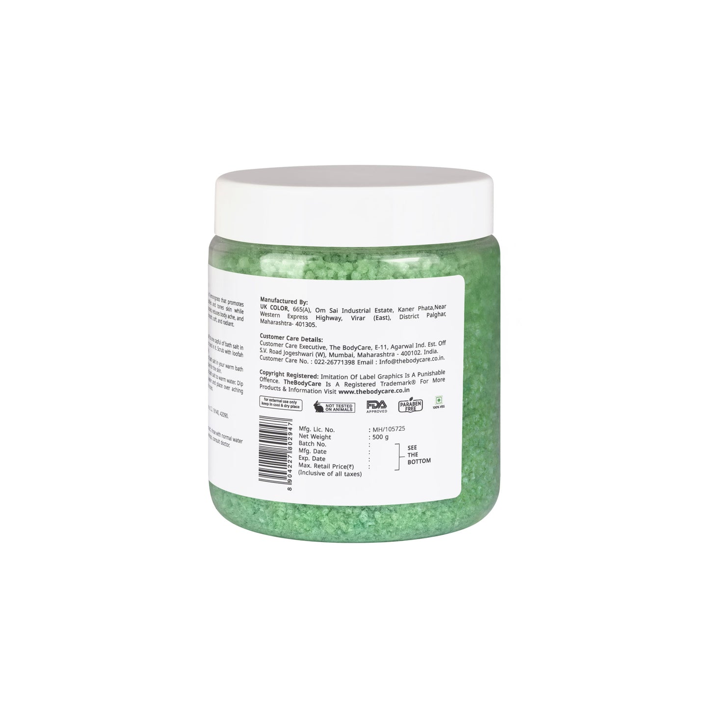 The Body Care Lemon Grass Bathsalt