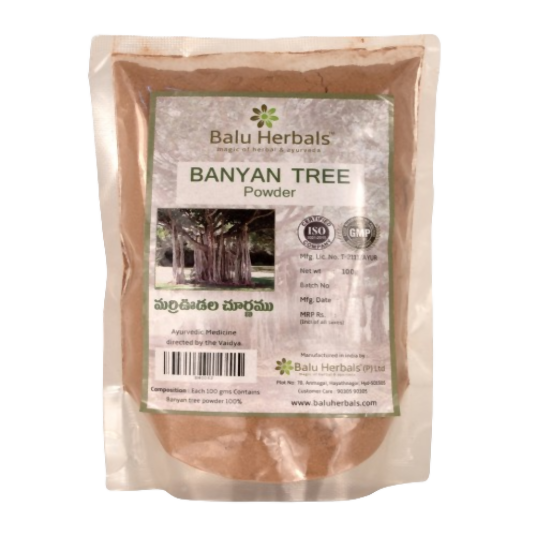 Balu Herbals Banyan Tree (Marri Udalu) Powder - Indyancart