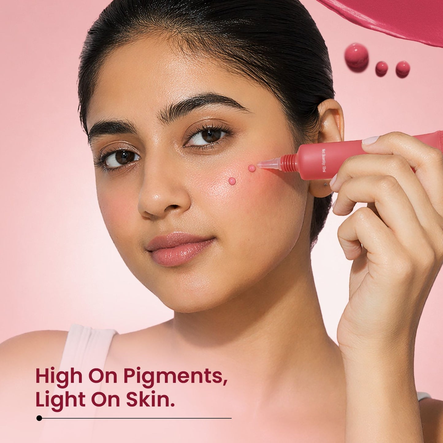 Swiss Beauty Cream It Up Blusher With Shea Butter , Multi-Functional , Matte Finish - 1 Rosy Cheeks