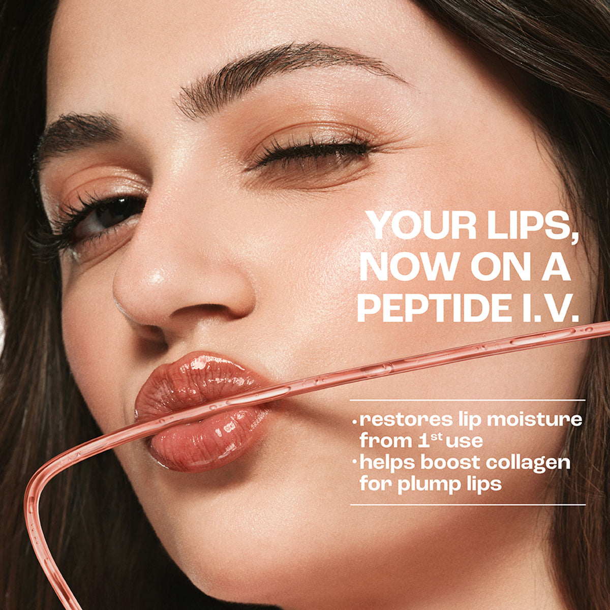 Lakme Peptide Lip I.V. Hydrating Lip Balm - Peptalk Pink