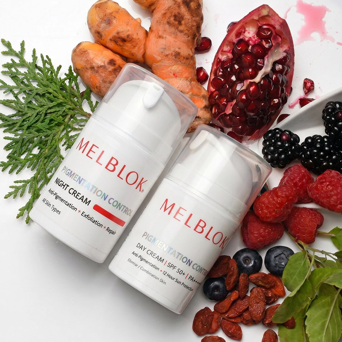Melblok Pigmentation Control Day & Night System - SPF 50+, PA++++