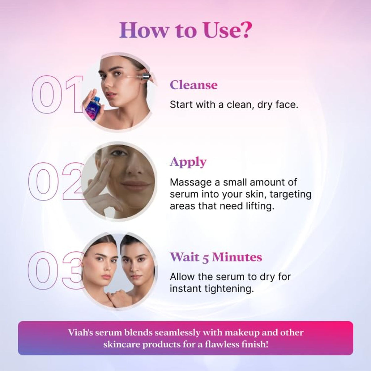 Viah Instant Skin Tightening Face Serum