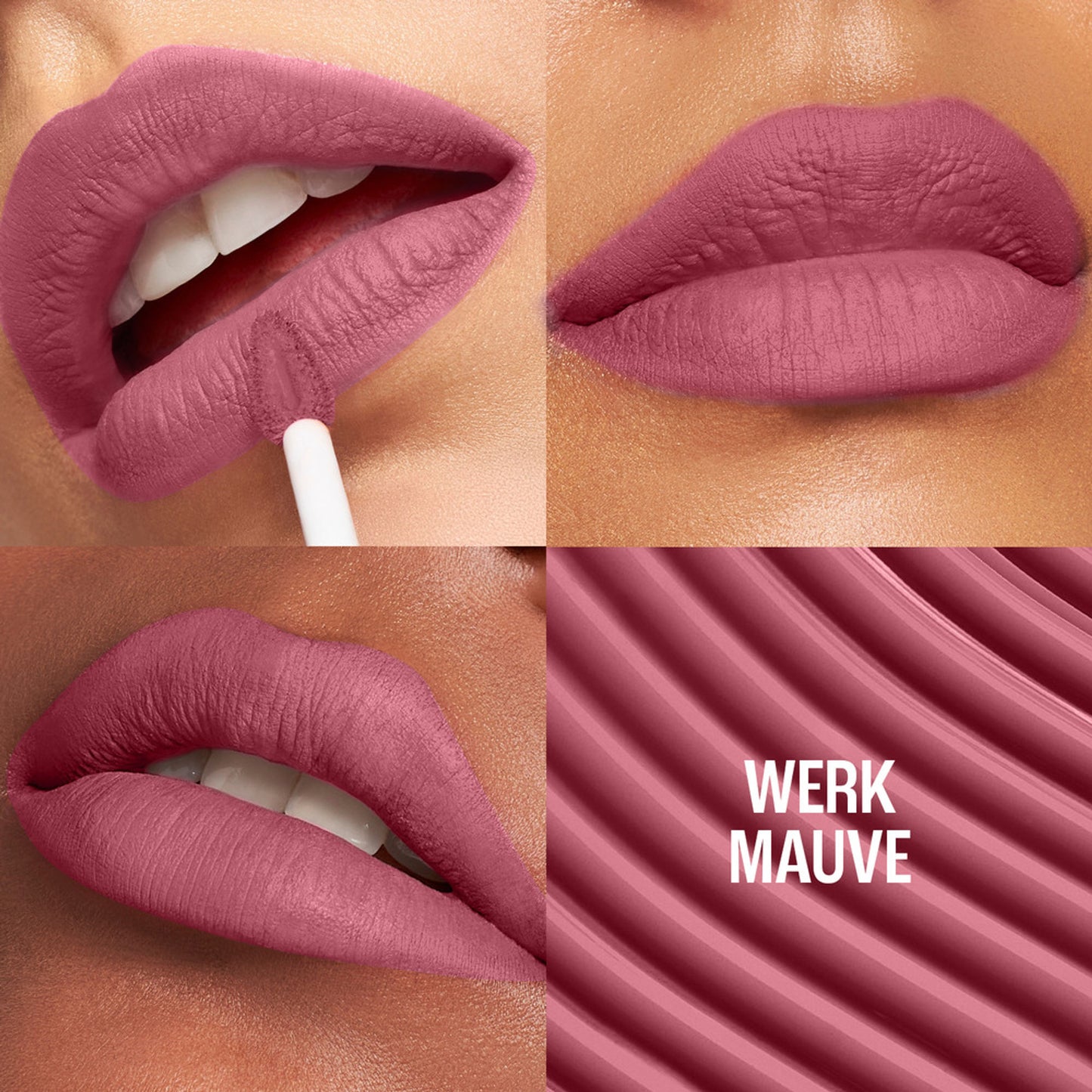 Lakme 9To5 Hya Matte Liquid Lipstick - Werk Mauve
