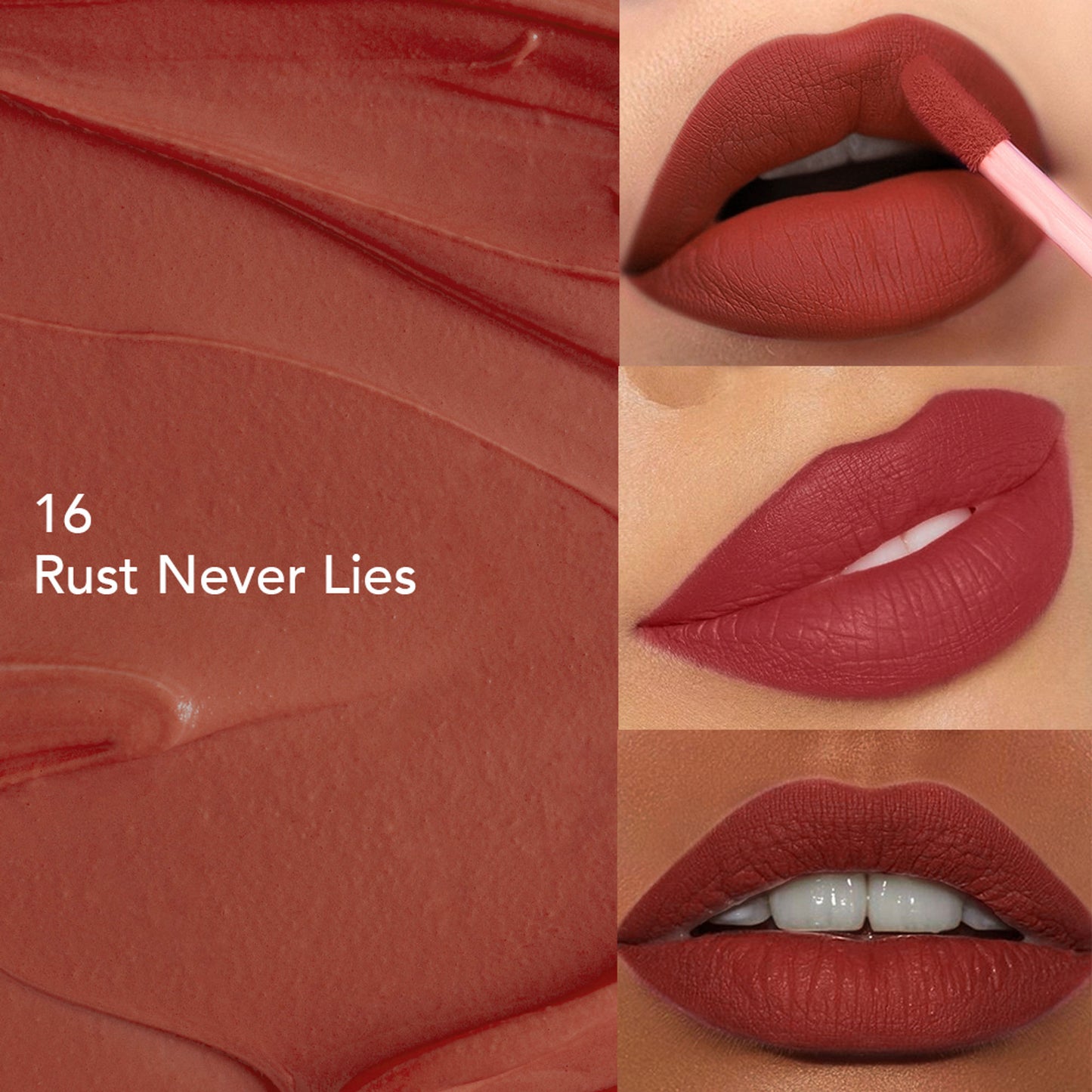 GLAM21 Mattitude Liquid Matte Lipstick - Rust Never Lies
