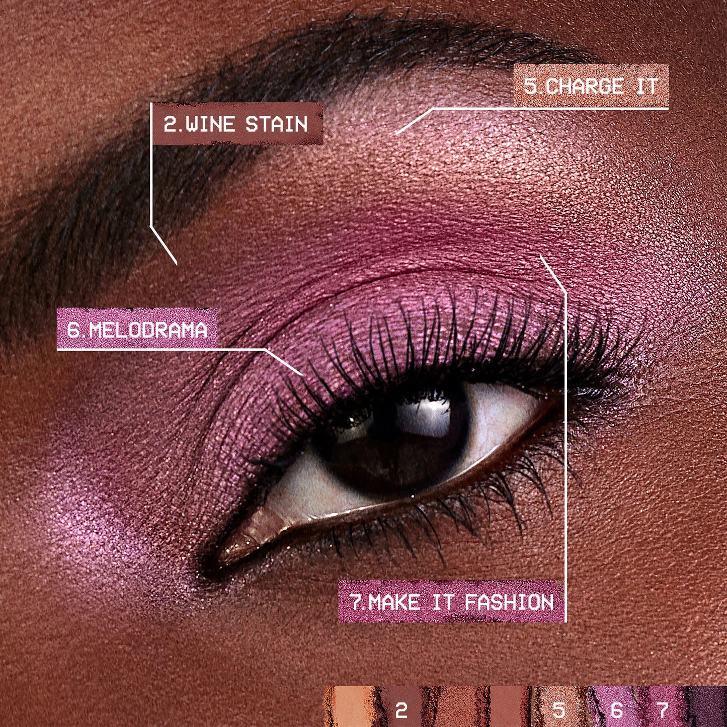 Smashbox Always on Eye Shadow Palette - Berry Tones