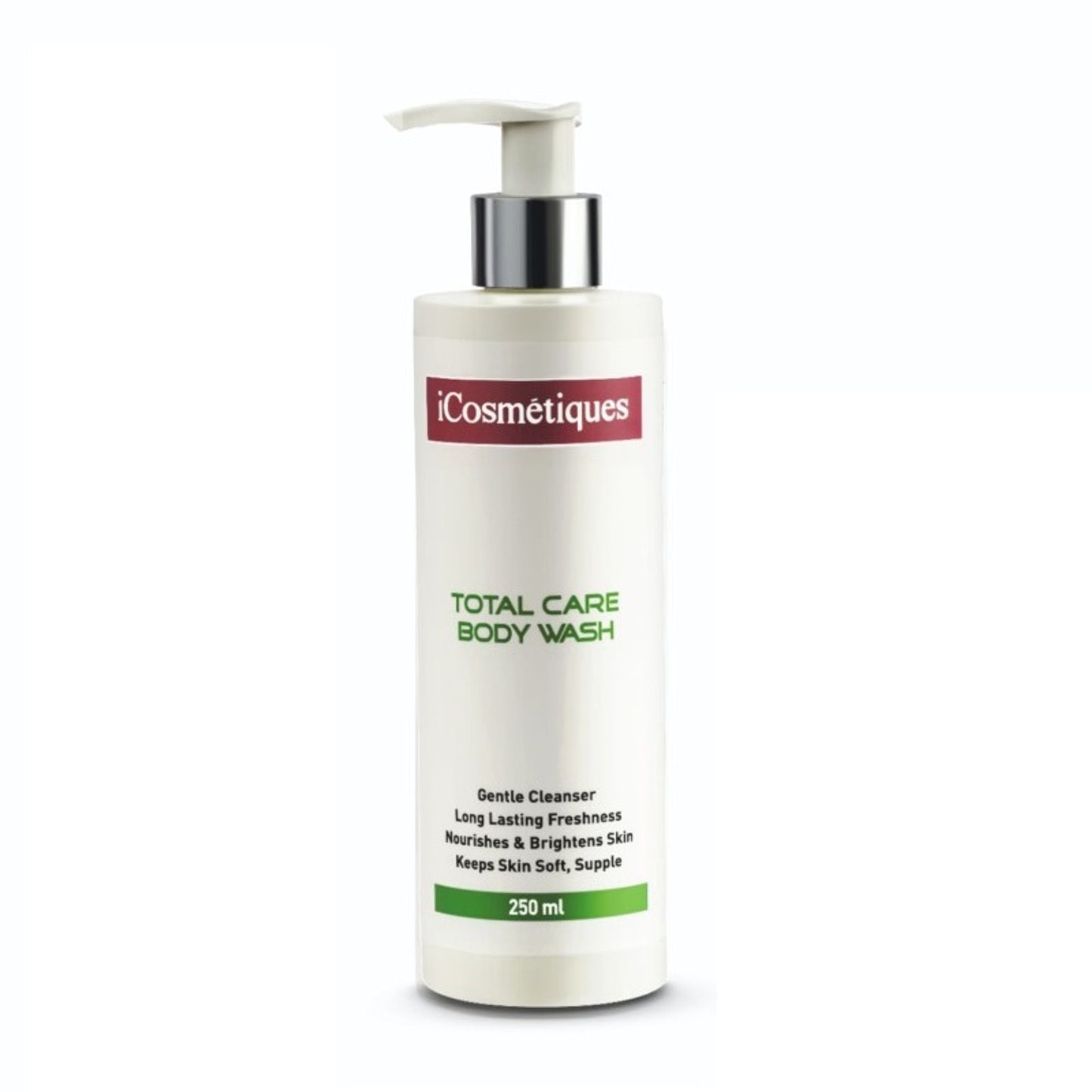 iCosmetiques Sulphate Silicone Free Body Wash - Nourishes, Hydrates Skin & Long-Lasting Freshness