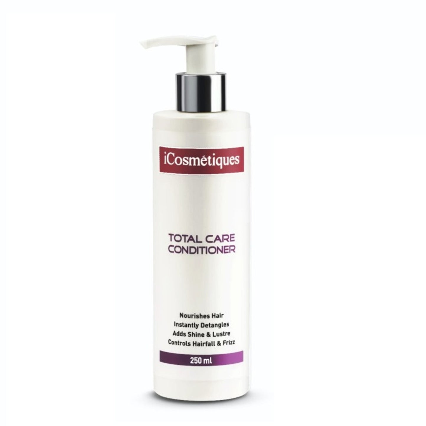 iCosmetiques Silicone Free Conditioner - Keratin, Proline, B5, Mineral Oil & Paraben Free