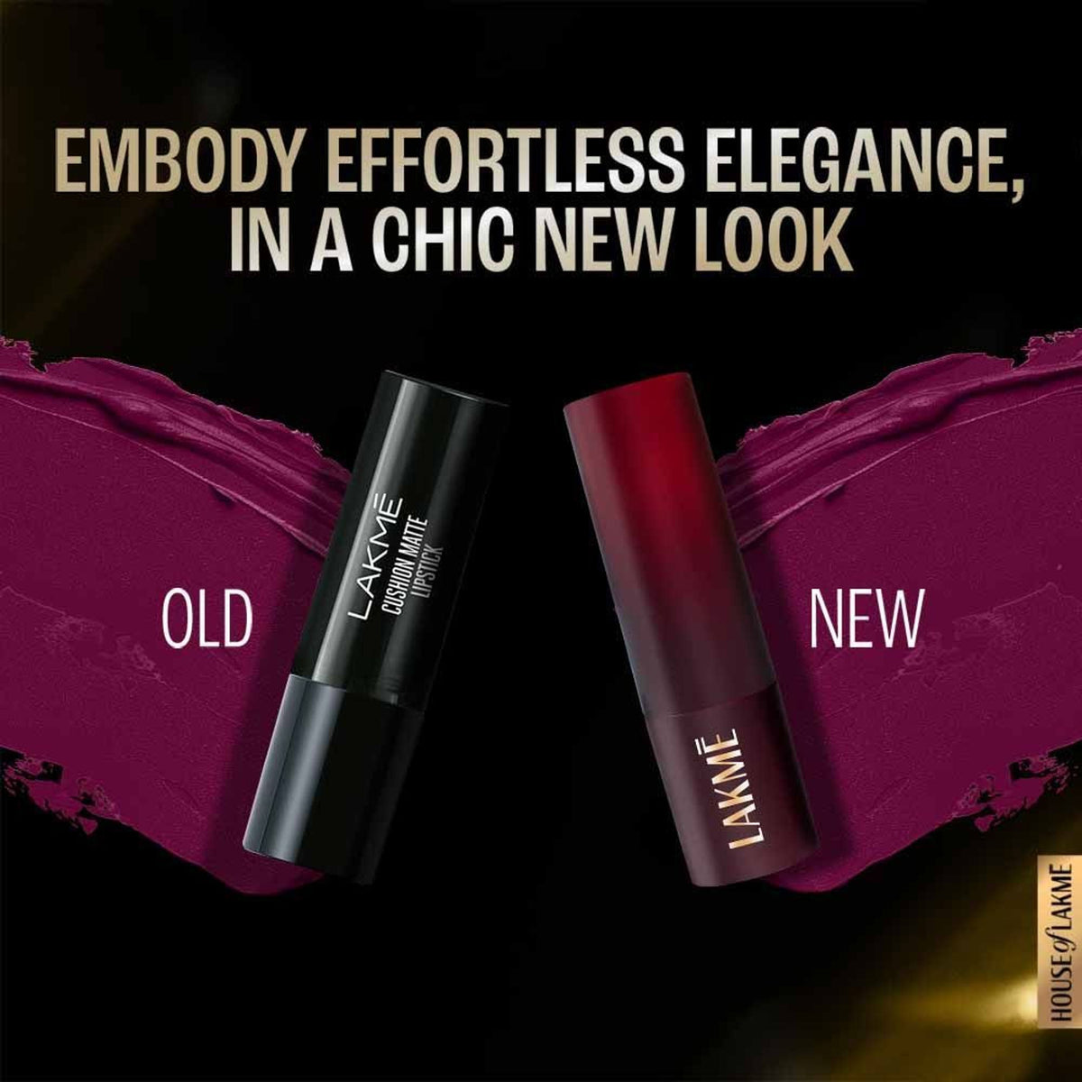 Lakme Forever Matte Lipstick, Made With French Rose Oil Extracts - Purple Diamond