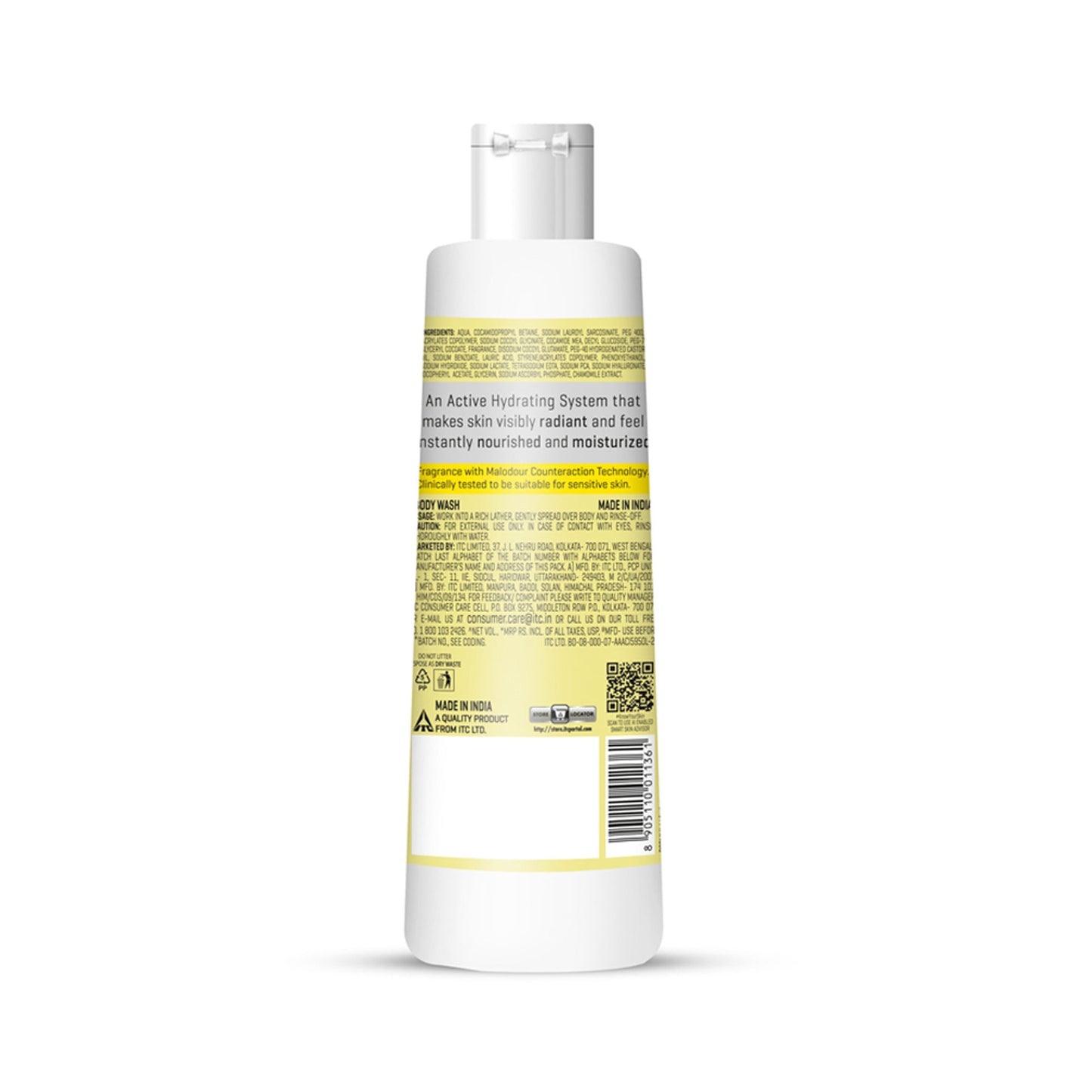 Dermafique Hydra Soft Nourishing Body Wash - 24 hr Moisture, Hyaluronic Acid & NMF