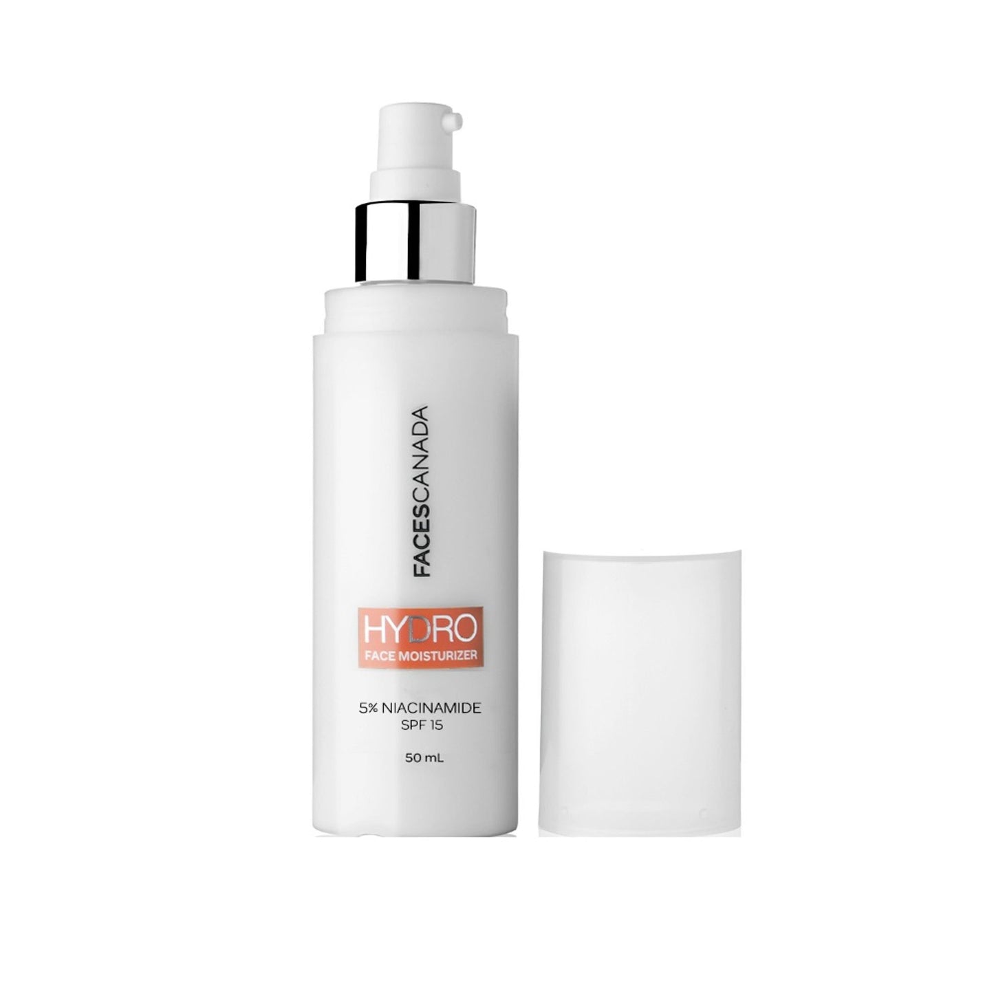 FACES CANADA Hydra Face Moisturizer, 50ml SPF 15, 5% NIACINAMIDE