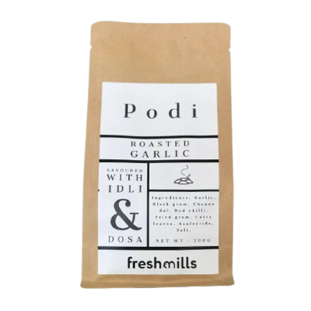 Fresh Mills Roasted Garlic Chutney Powder