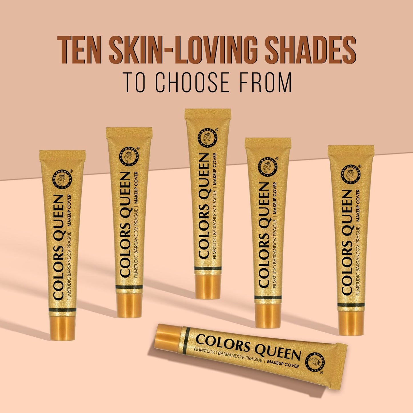 Colors Queen Film Studio Makeup Cover Foundation - 207