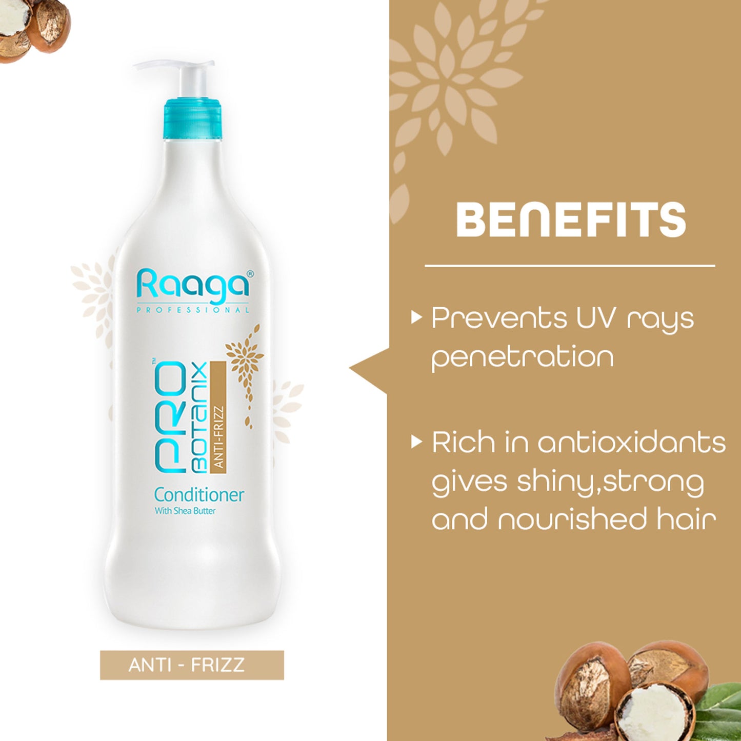 Raaga Professional PRO Botanix Anti-Frizz Conditioner