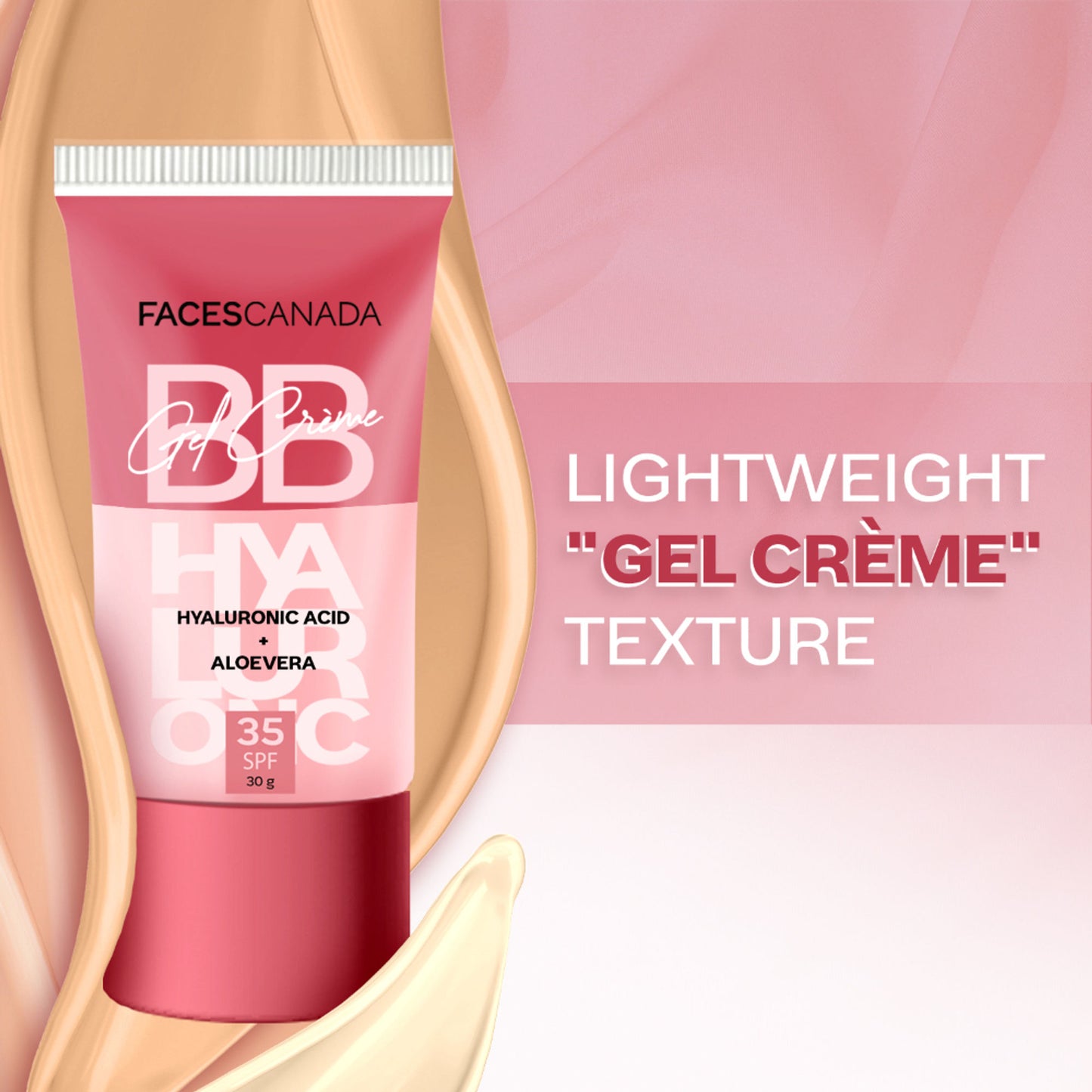 Faces Canada Spf 35 Bb Gel Crème - Warm Caramel
