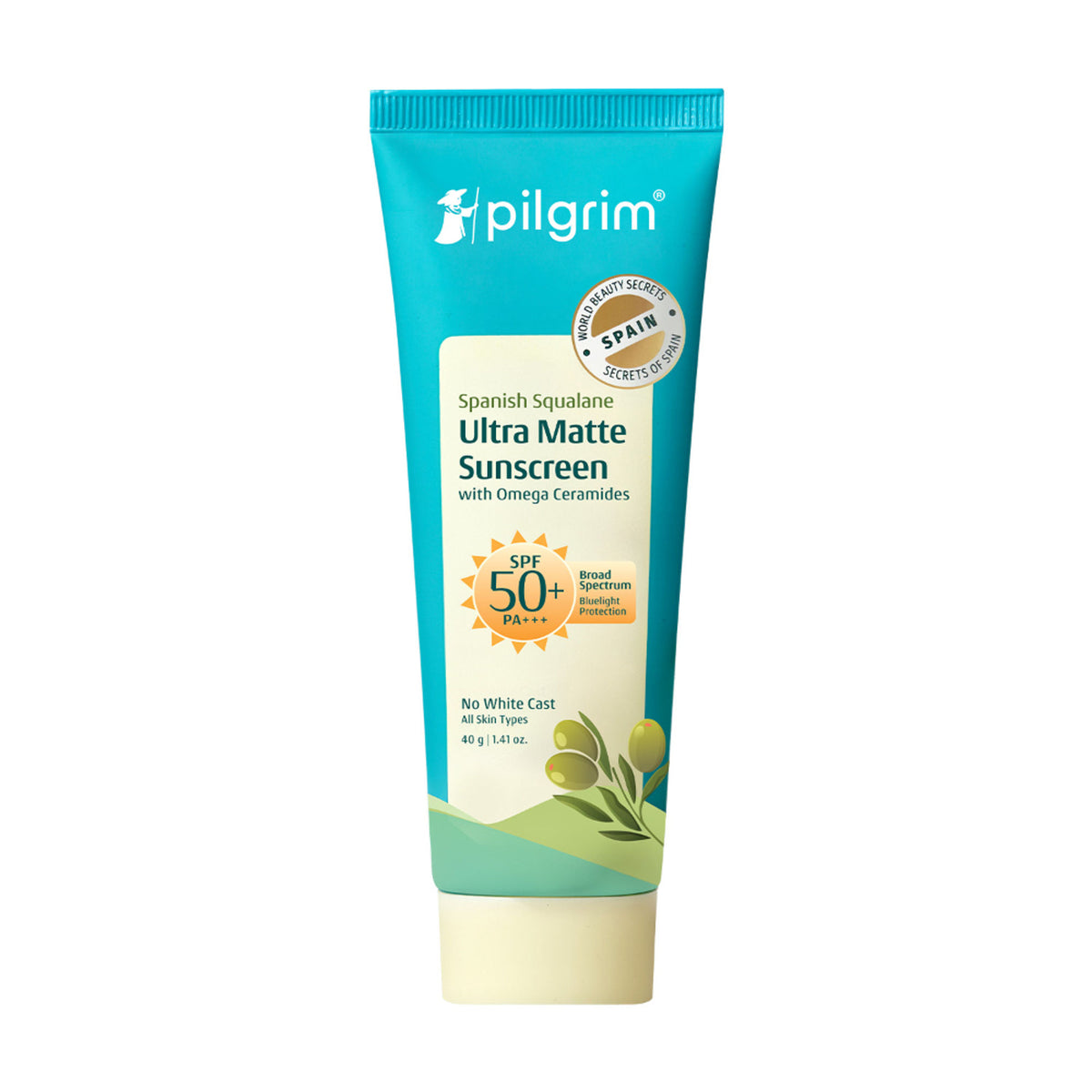 Pilgrim Ultra Matte Spf 50 Pa+++ Non-greasy & No White Cast Sunscreen