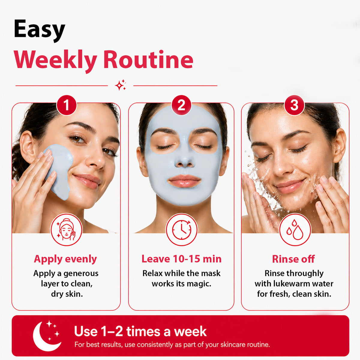 DERMISTRY Anti Aging Retinol Collagen Boost Face Pack Mask Instant Tightening Firming Glowing Skin