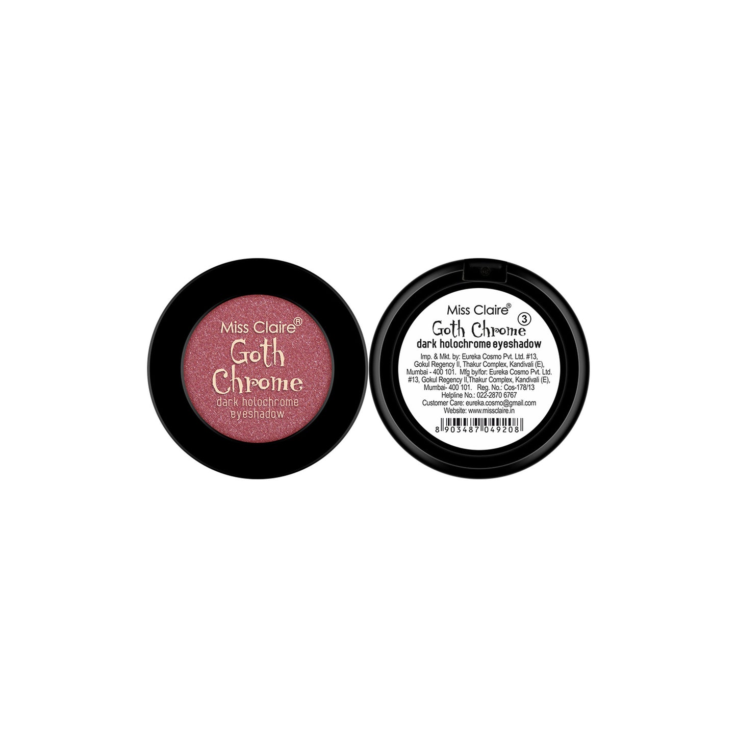 Miss Claire Goth Chrome Eyeshadow - 3