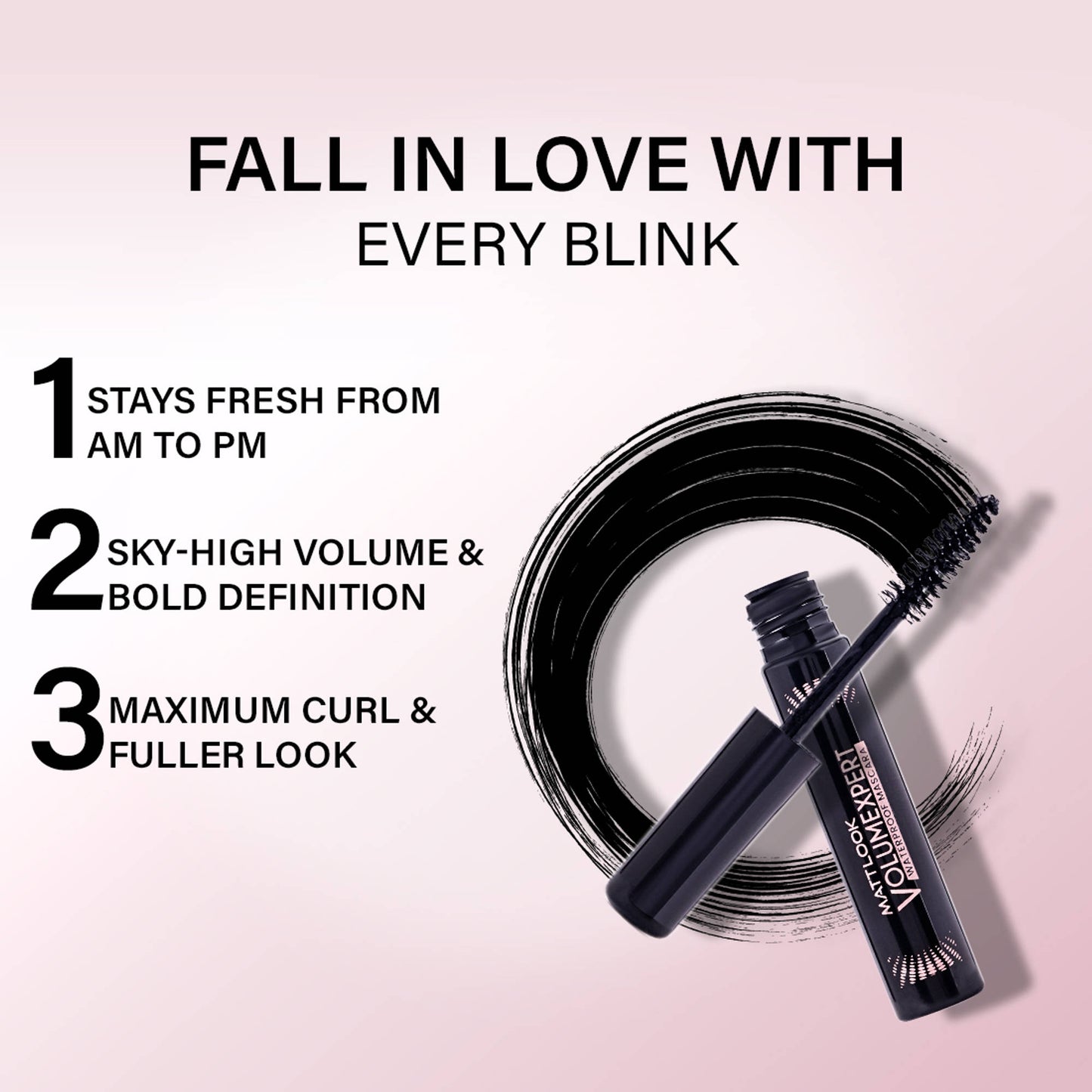 Matt look Volumexpert Waterproof Mascara