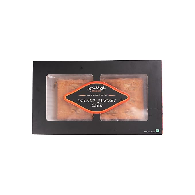 Almond House Whole Wheat Jaggery Cake With Walnut