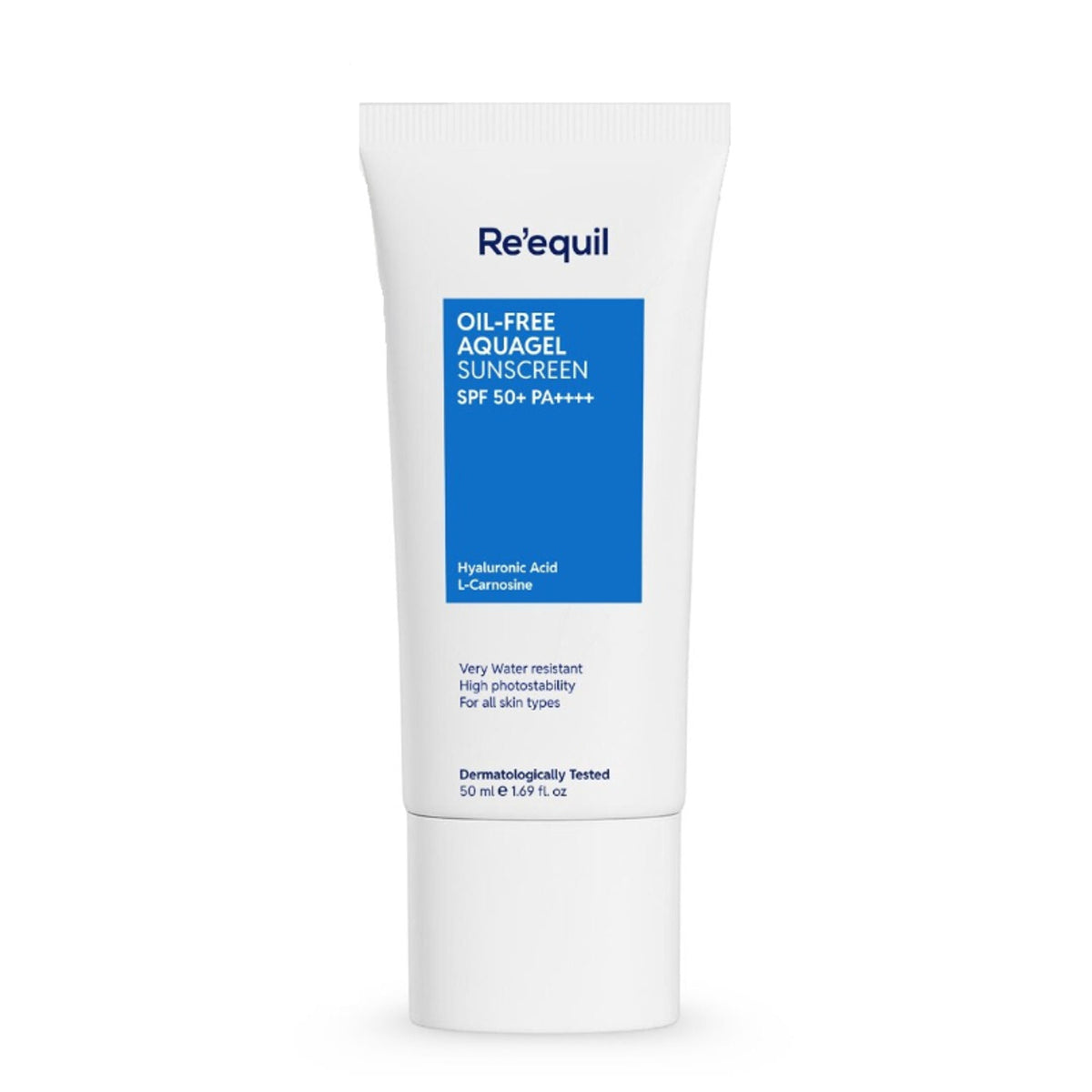 Re'equil Oil Free Aquagel Sunscreen SPF 50 PA++++