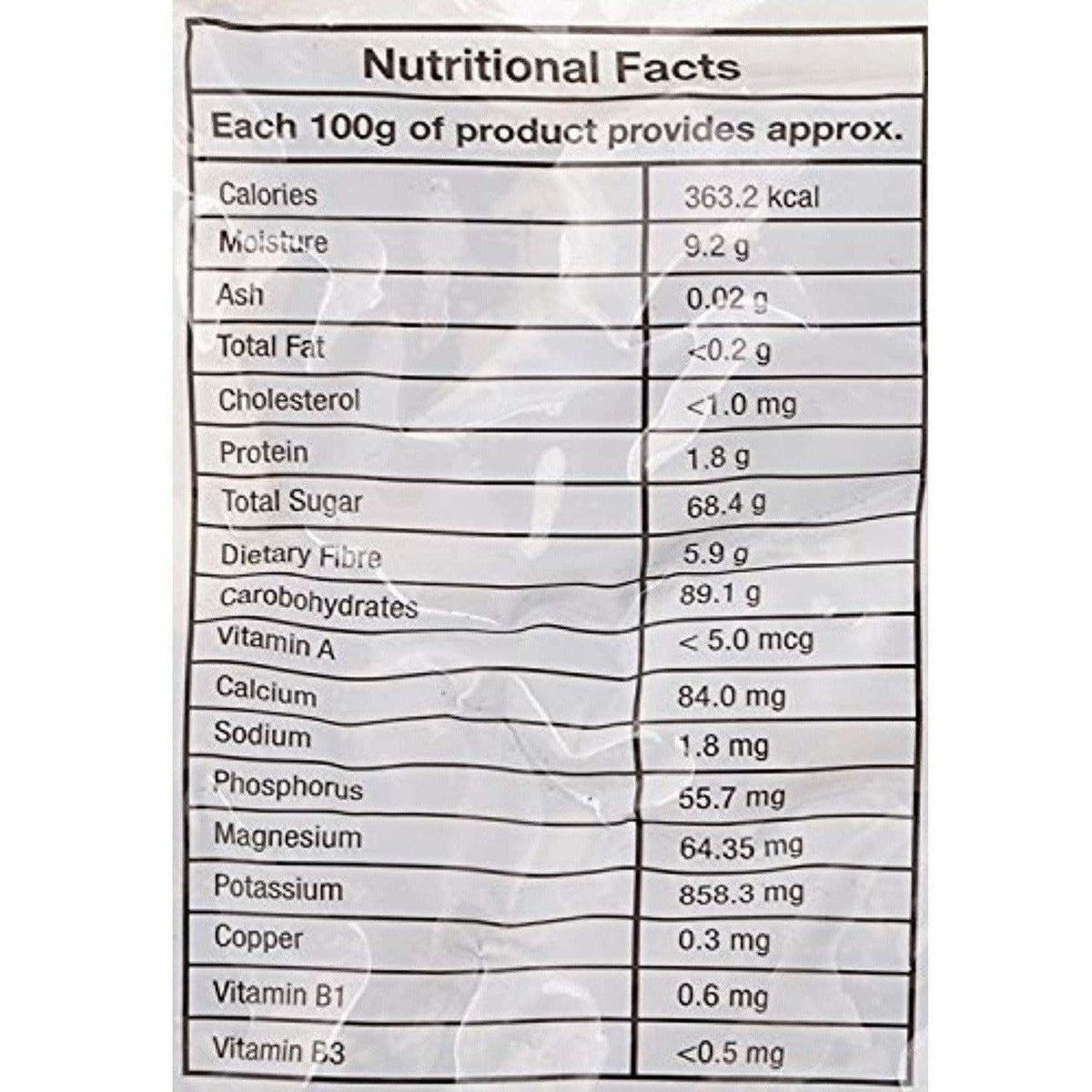 Emperor Seedless Dates - Deseeded 500g Pouch