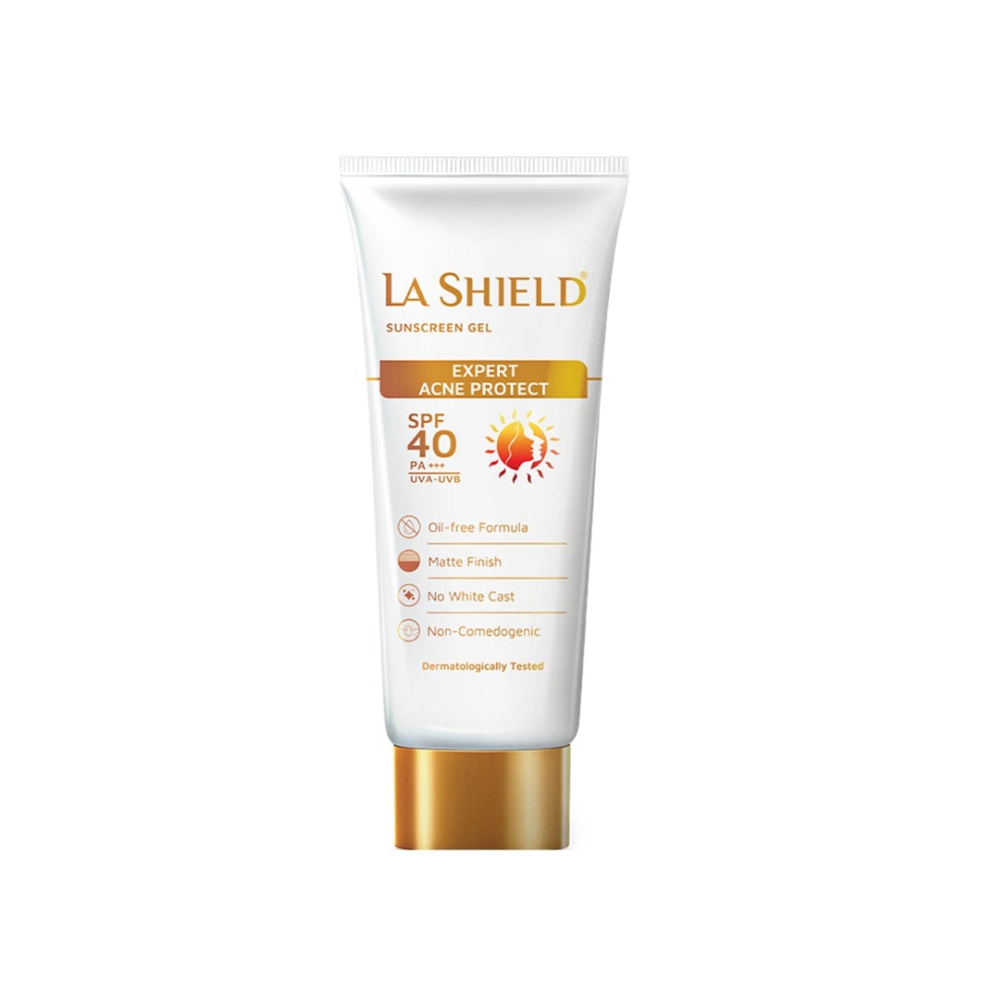La Shield SPF 40 Mineral Sunscreen Gel Oil free Matte PA +++ For Acne Prone, Oily Skin