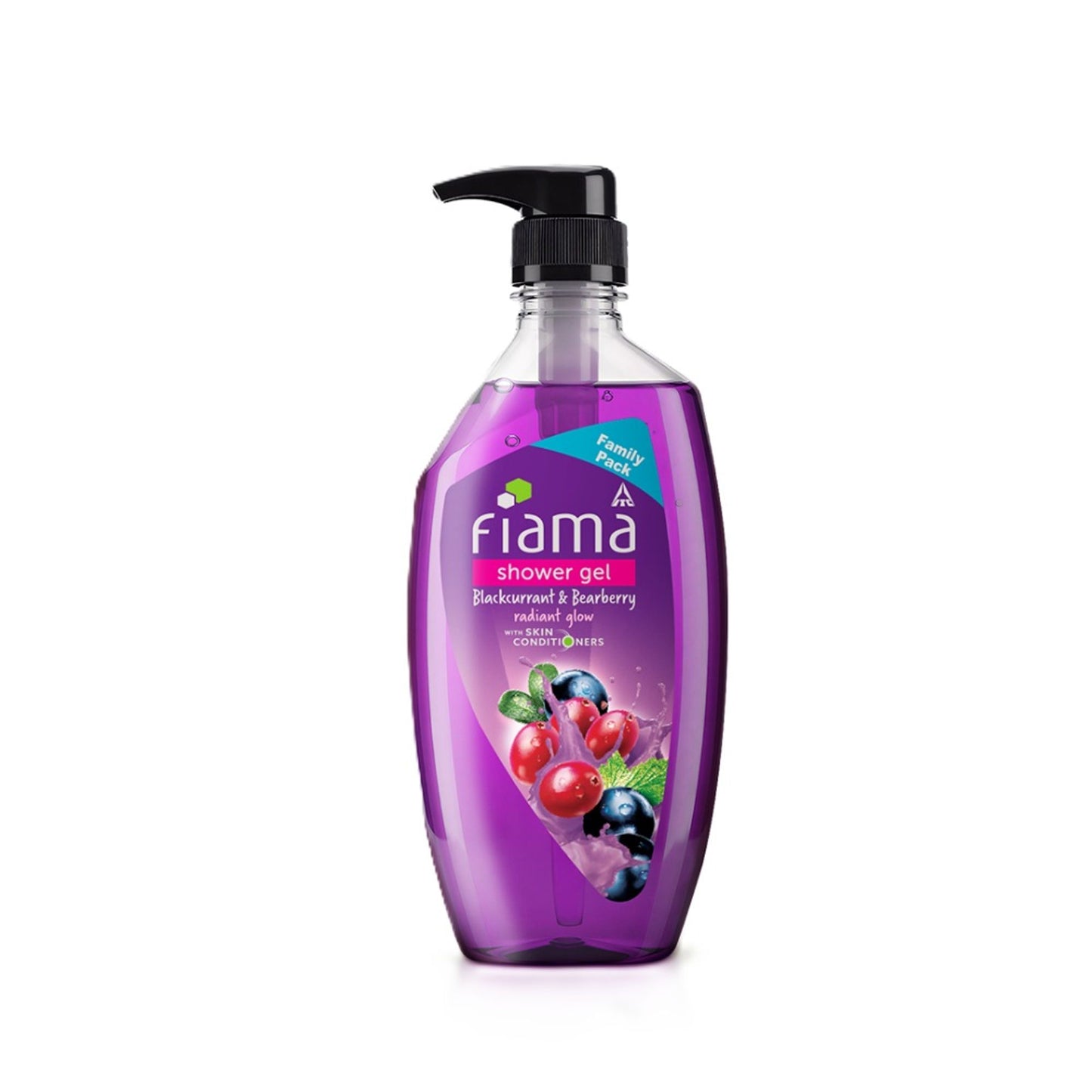 Fiama Shower Gel Blackcurrant & Bearberry Body Wash With Skin Conditioners For Radiant Glow