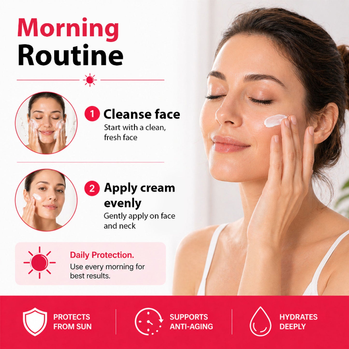 DERMISTRY Anti Ageing Collagen Retinol SPF 30 Moisturizer Day Face Cream For Aging Wrinkles Repair