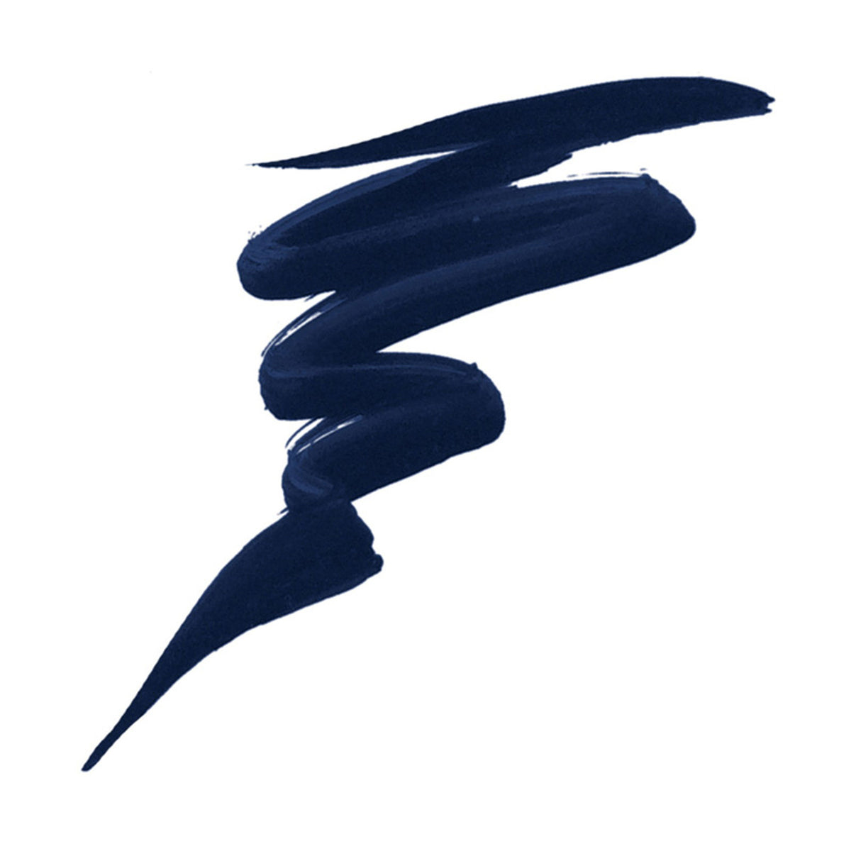 Stila Cosmetics Stay All Day waterproof liquid eye liner in Midnight Blue, featuring a precise applicator and vibrant blue color.