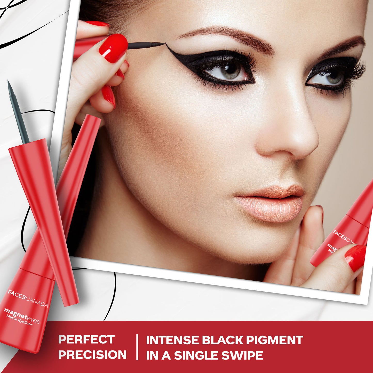Faces Canada Magneteyes Color Eyeliner - Black