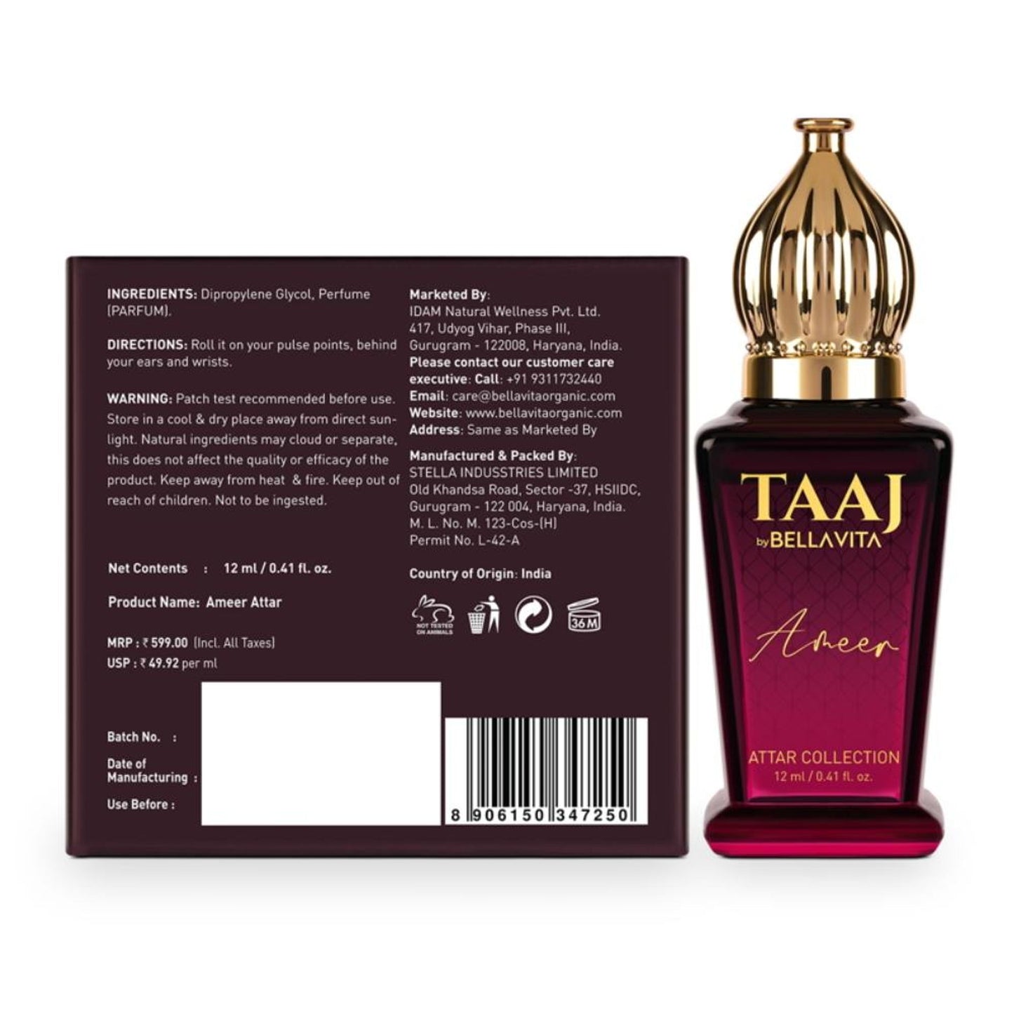 Taaj By Bella Vita Ameer Attar