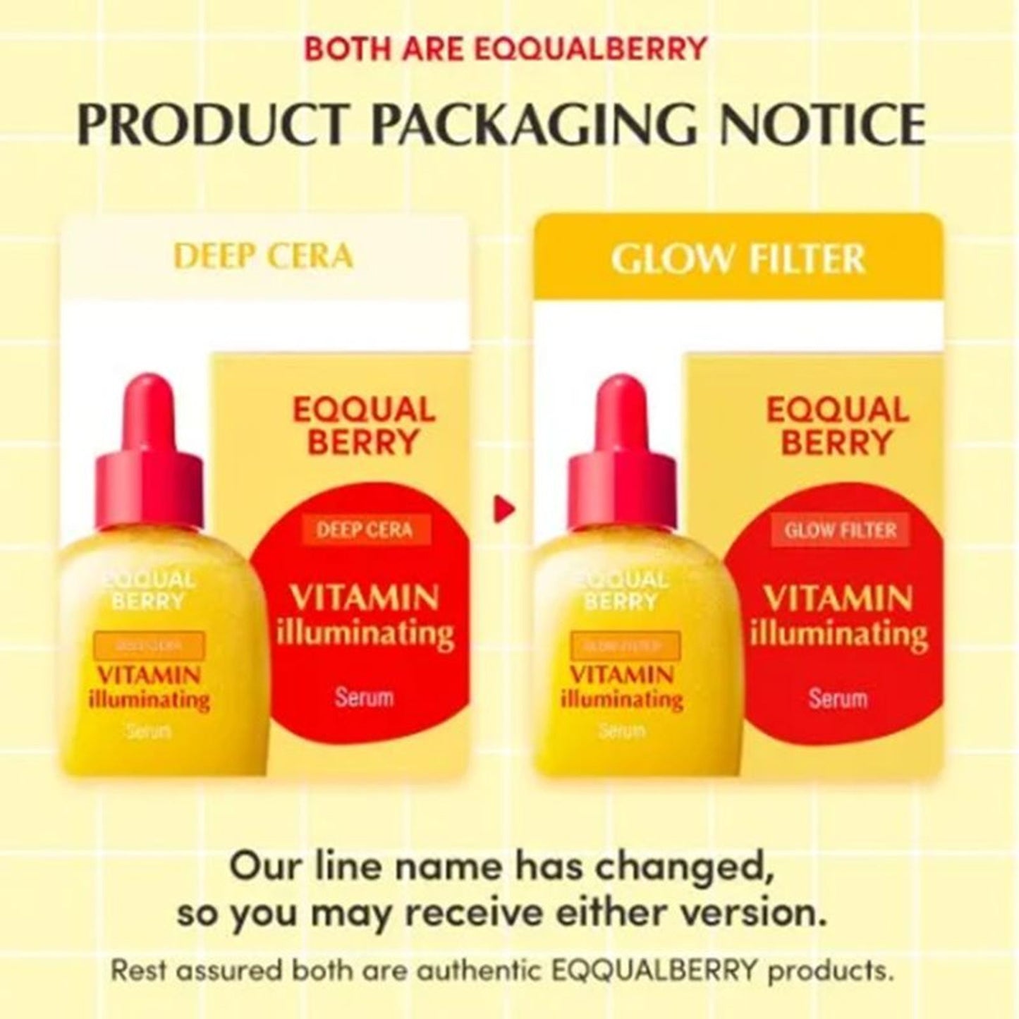 Eqqualberry Vitamin C Face Serum – Niacinamide & Ceramides, Brightening & Hydrating
