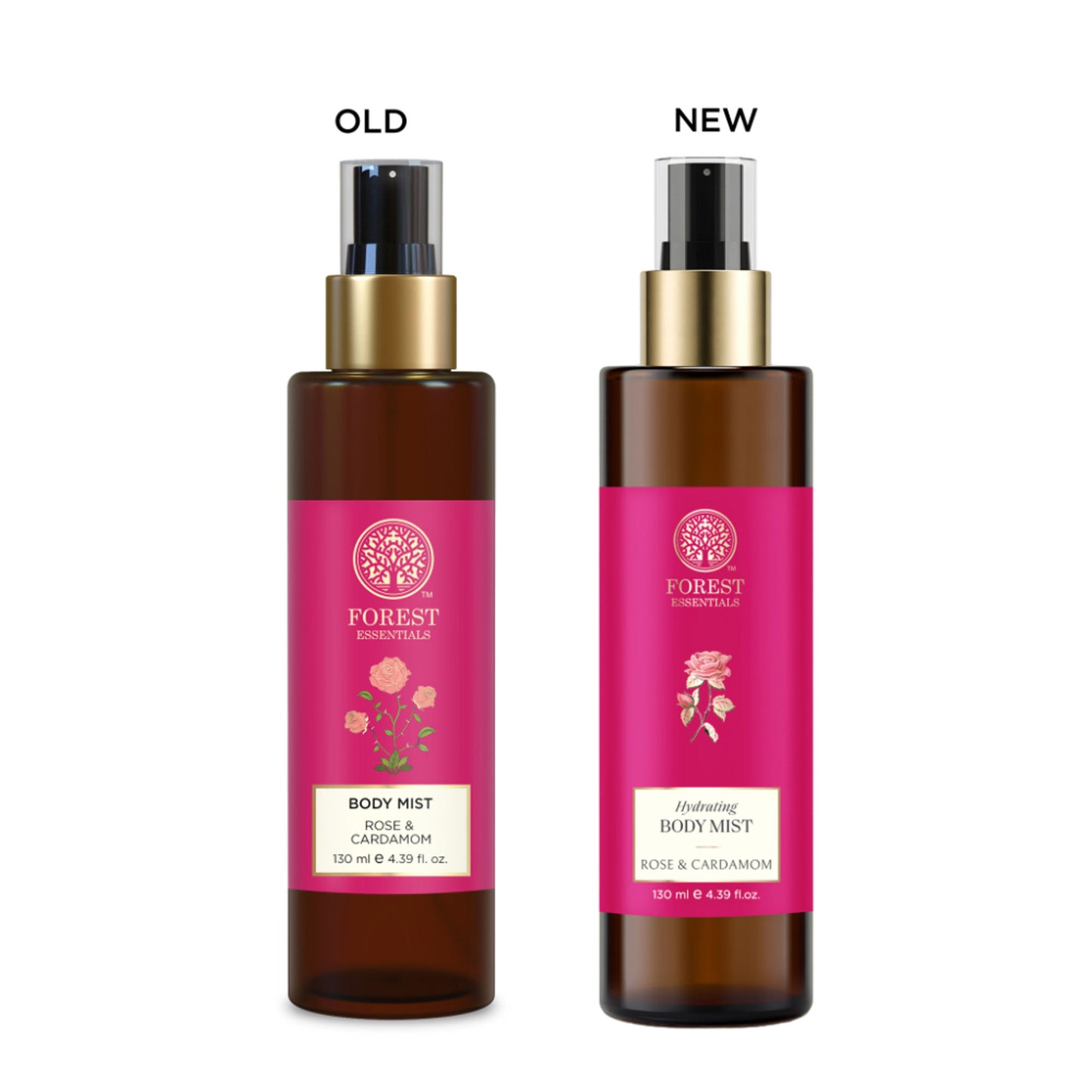 Forest Essentials Body Mist Rose & Cardamom (Body Spray)