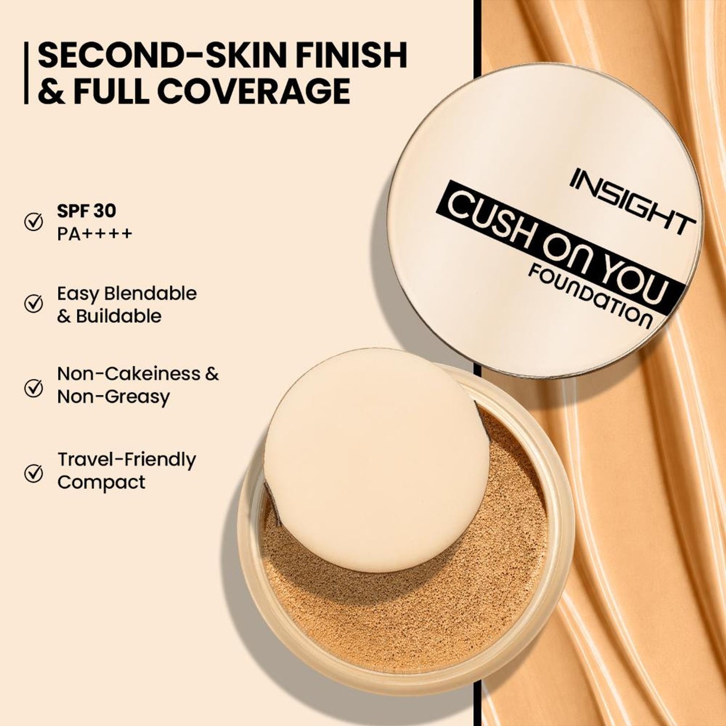 Insight Cosmetics Cush On Foundation - Soft Vanilla