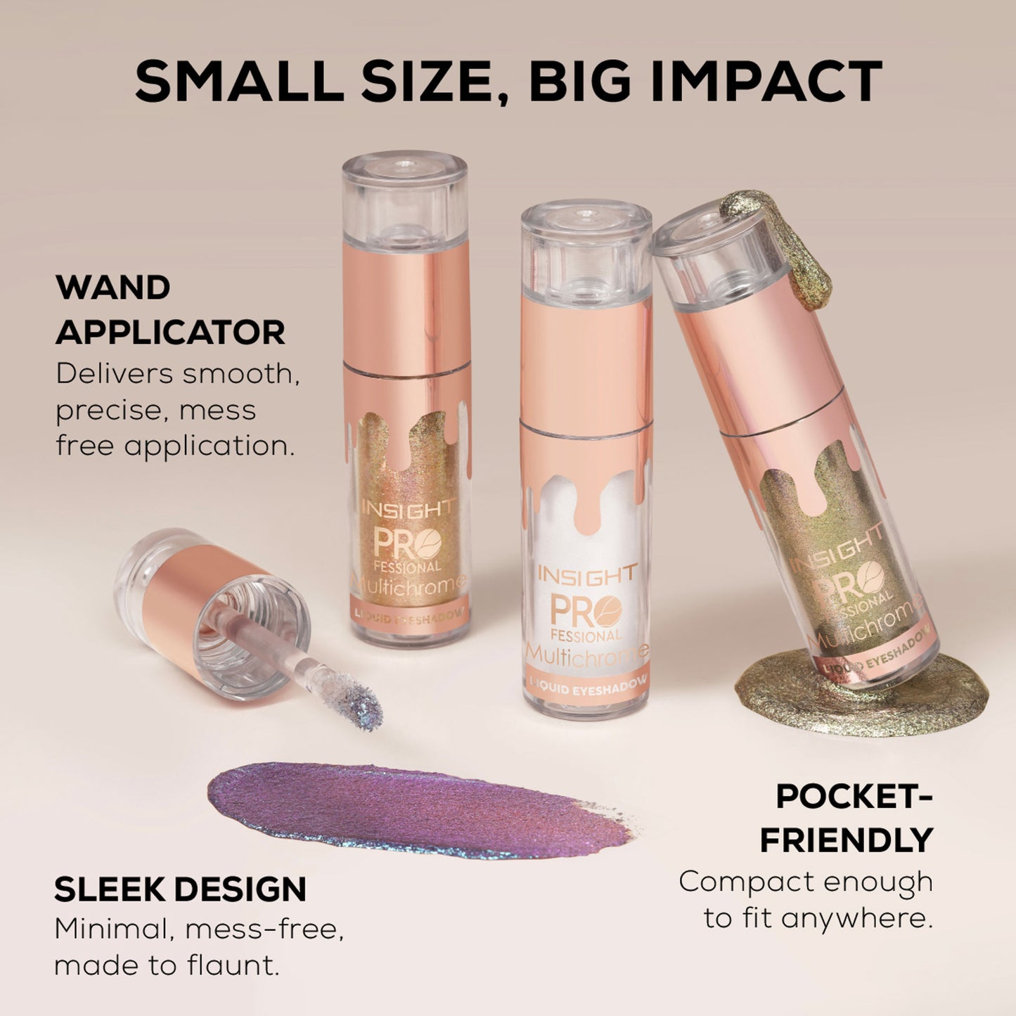 Insight Cosmetics Professional Multichrome Liquid Eyeshadow - Purple Haze
