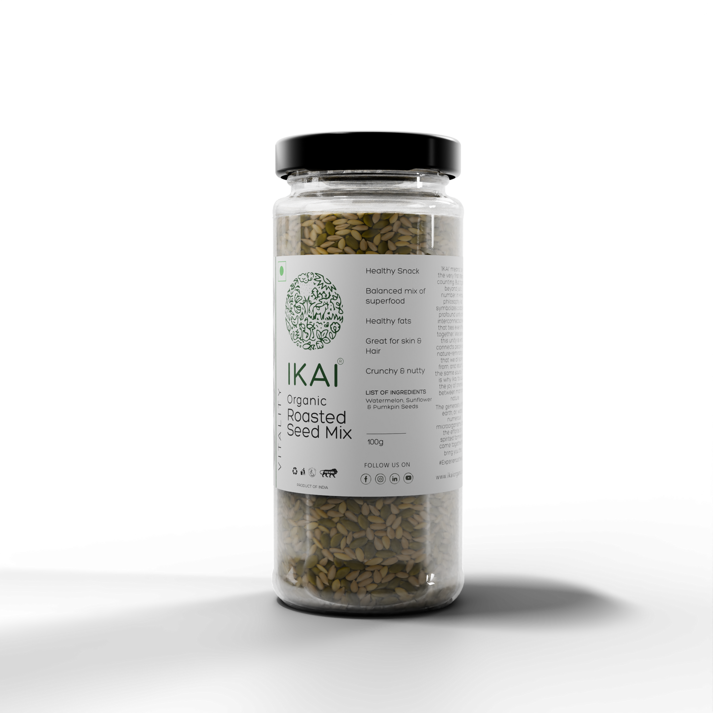 IKAI Organic Roasted Seed Mix