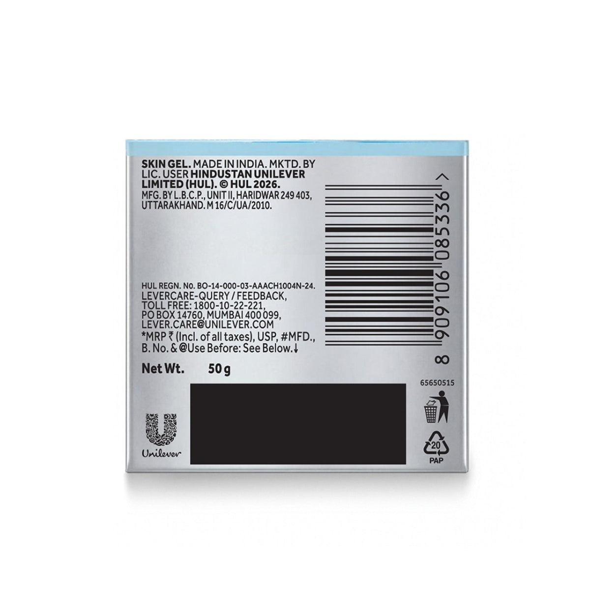 Ponds Biome Miracle Freeze Recovery Moisturizer Gel, for 95% Calmer Skin