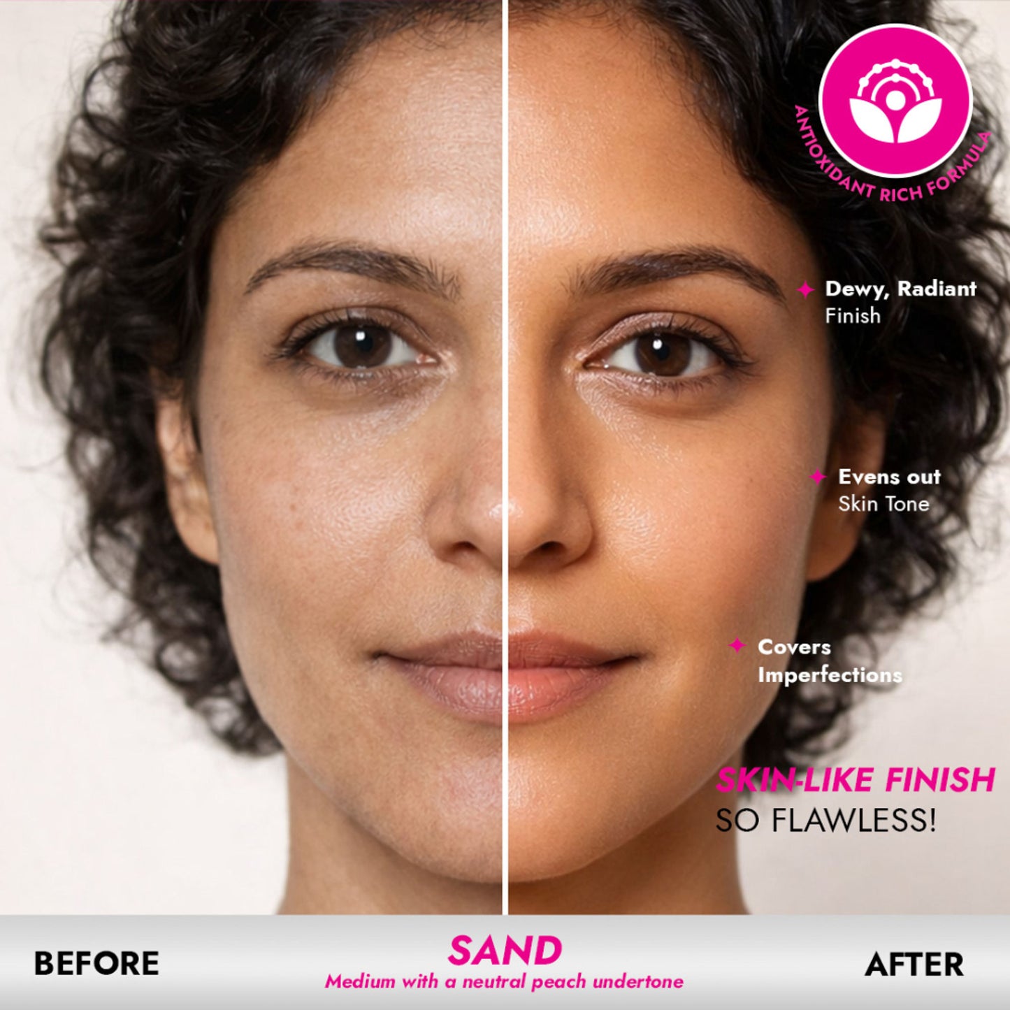 L.A Girl Pro Coverage Illuminating Liquid Foundation - Sand