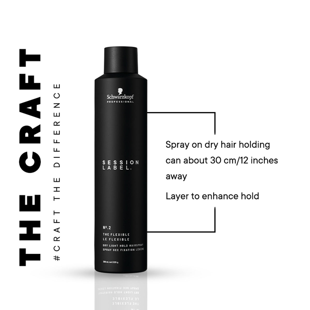Schwarzkopf Professional Session Label Flexible Hold Hair Spray