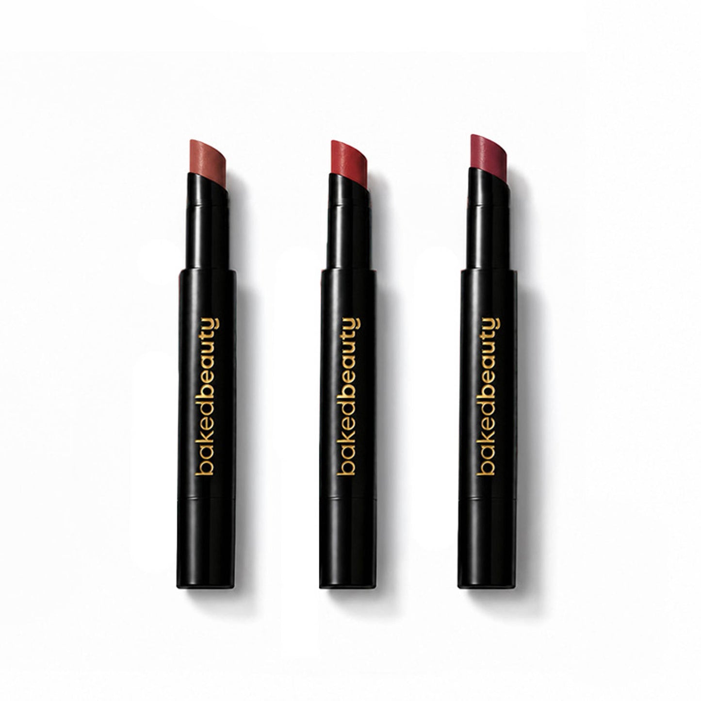 Baked Beauty My Crayon Cutting Chai Matte Lip Cream Lipsticks - Pack Of 3