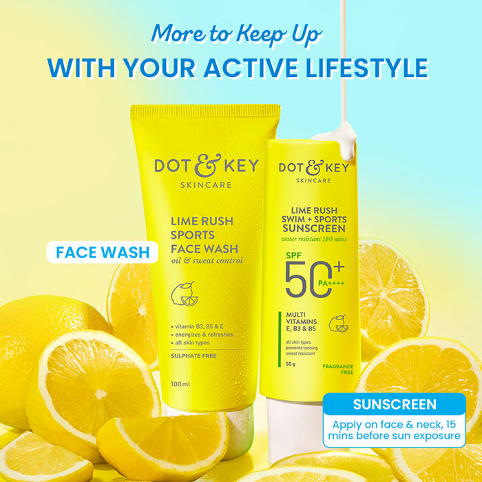 Dot & Key Swim + Sports Sunscreen, In-Vivo Tested SPF 50+ PA++++