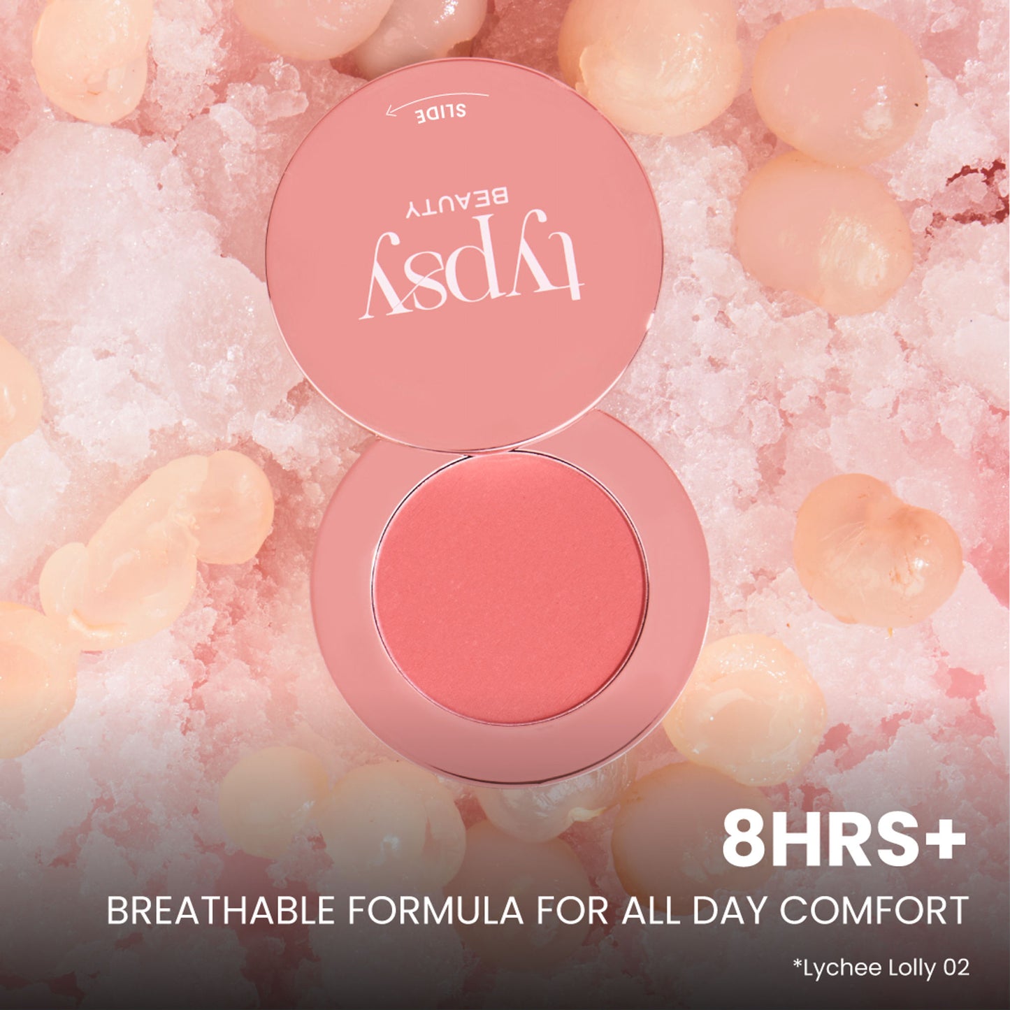 Typsy Beauty pH-Color Adjusting Blush - Lychee Lolly 02